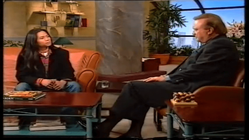 Interviewed by Bert Newton on GMA 10